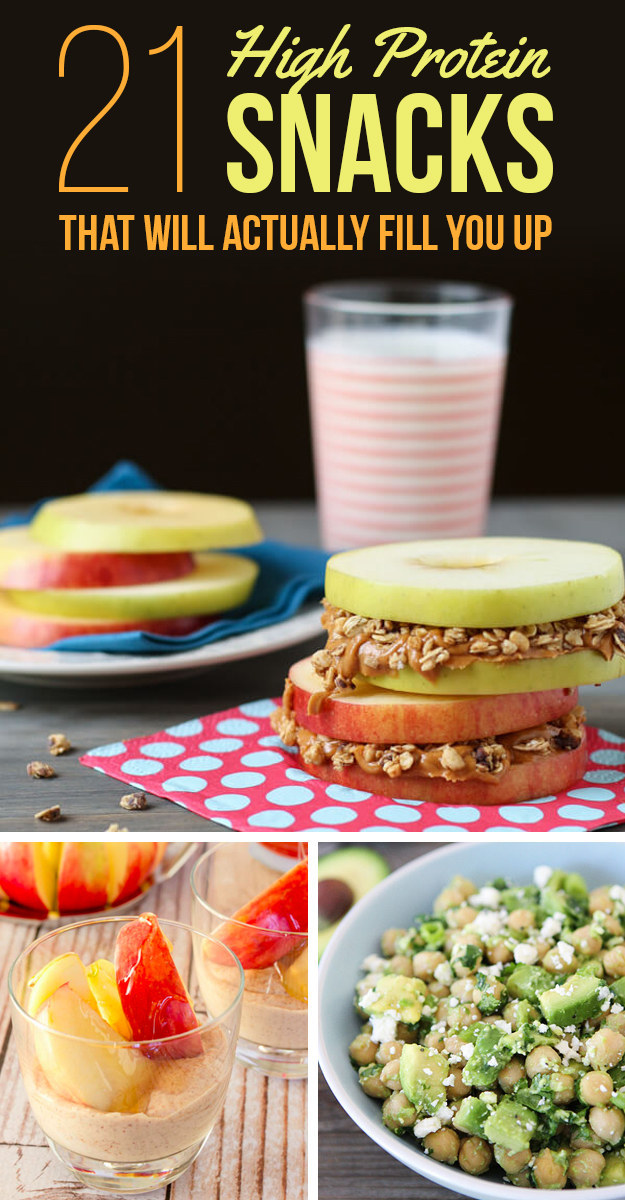 Snacking is awesome, but not all snacks are created equal. They must be healthy and at the same time delicious to eat too and with these 21 high protein snacks, you'll get both.