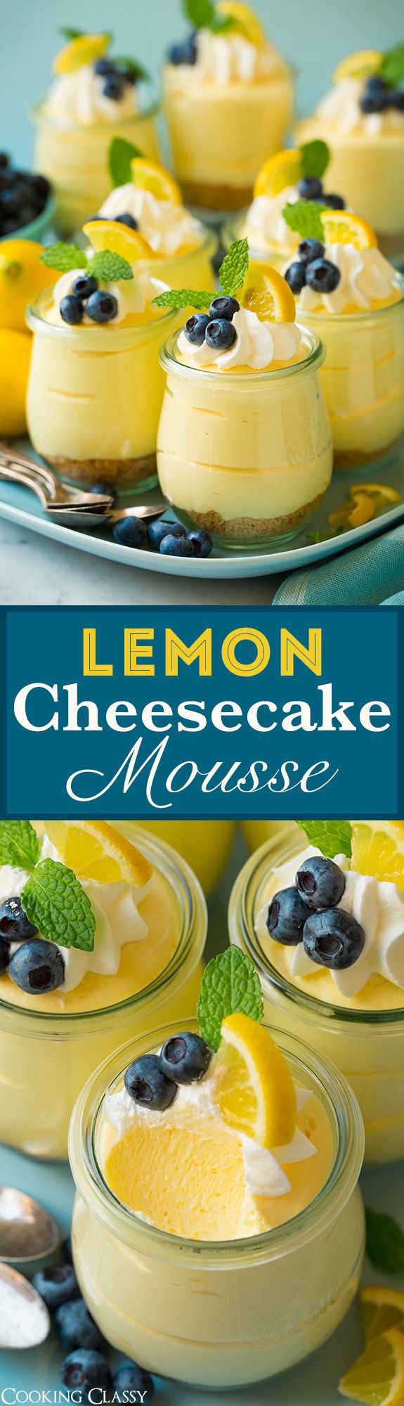 Make this delicious lemon cheesecake mousse with just three ingredients. The recipe of this low carb treat is easy. Check Out!