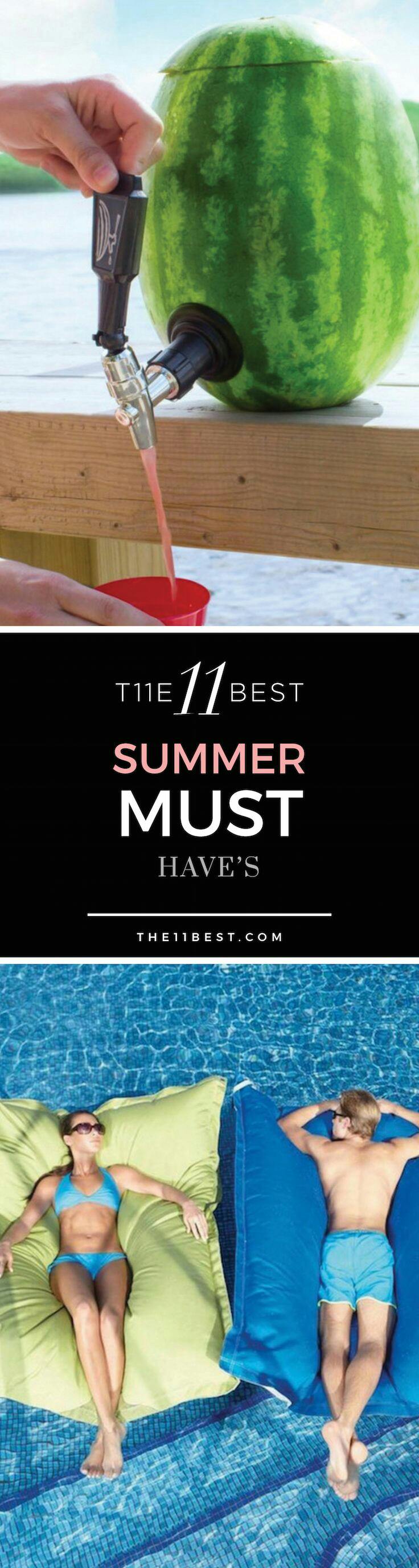 Summer, don't you love the warmth it brings? Make your summer more enjoyable by adding these 11 best summer must haves. Check out!
