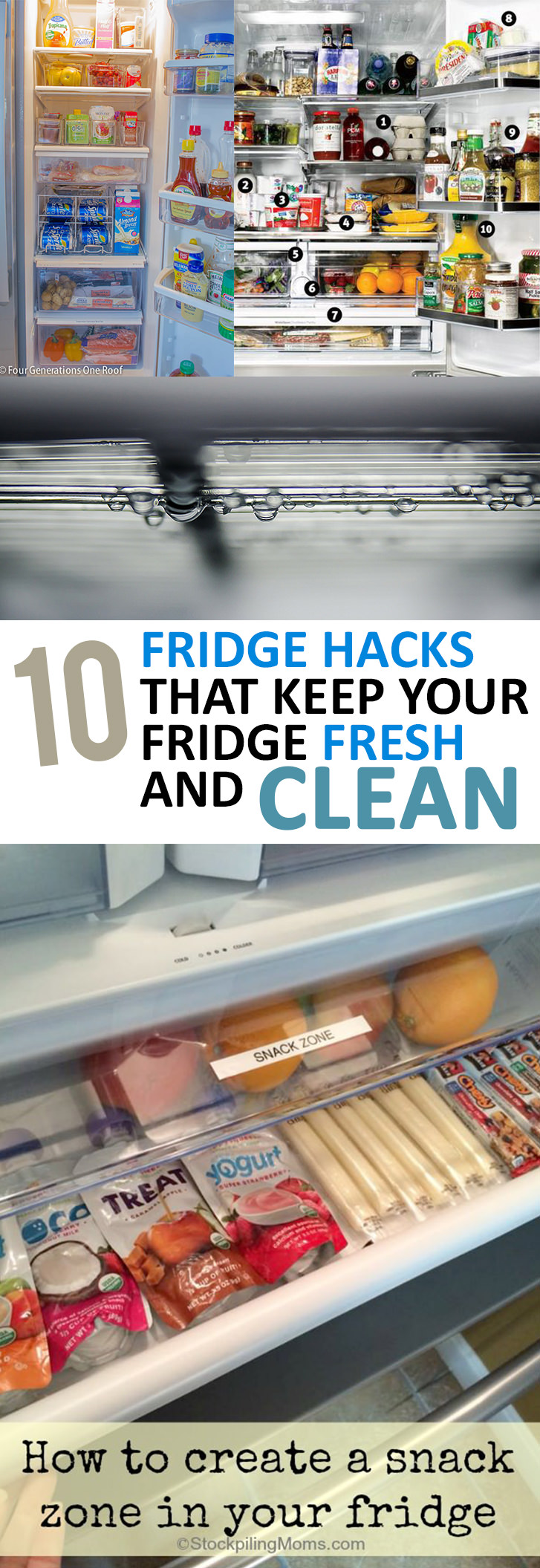 Uncleaned and bad smelling fridge is a common problem, but you can easily solve it. How? Learn these 10 Fridge Hacks and make your refrigerator smelling fresh and clean!