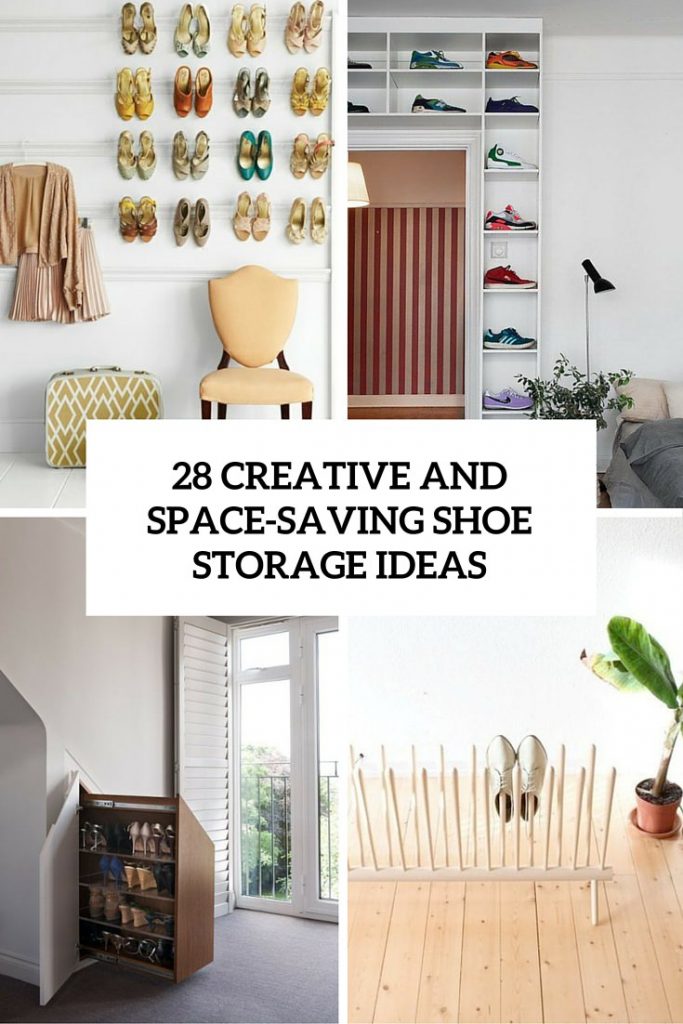 Searching for some creative and out of the box SHOE STORAGE IDEAS that are also suitable for less space? Check this out!