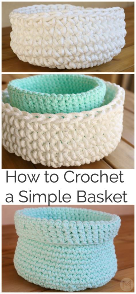 This crochet basket is easy to make and looks totally adorable. Check out the complete tutorial.