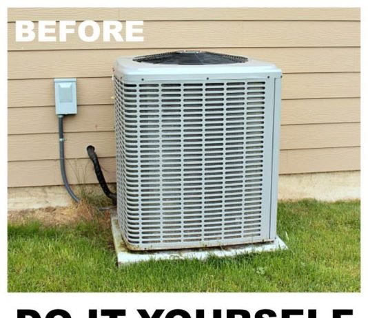 DIY AC Unit Cover